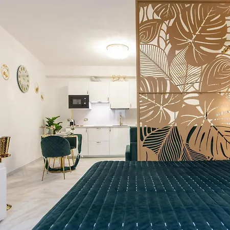 Fashion Gold With Jacuzzi & Car Garage Apartament *